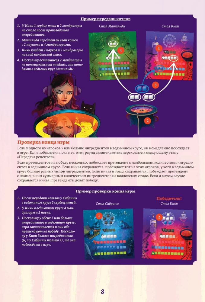 Board Game - Witch's Circle